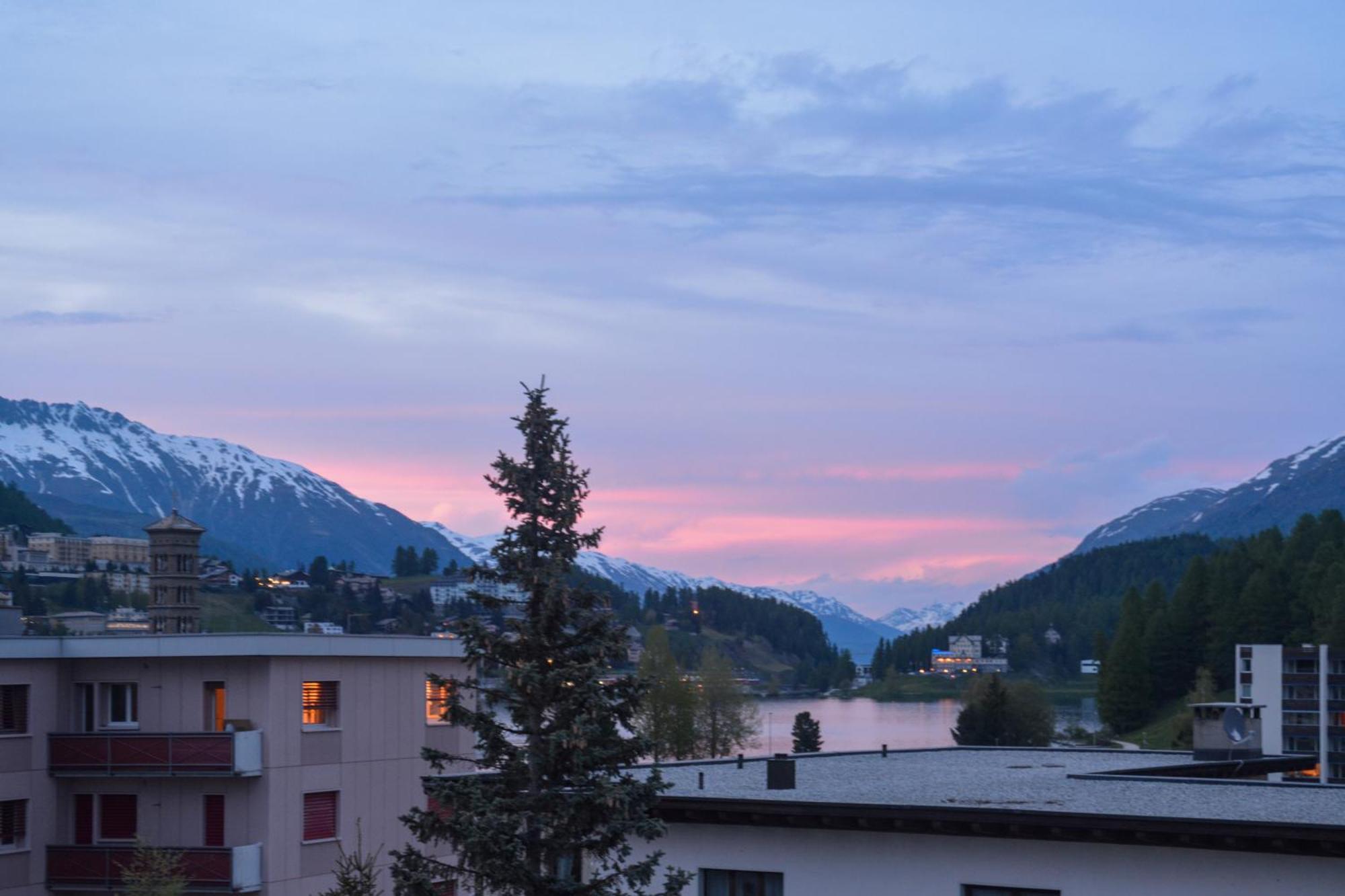 Swissme - Neu-Seeblick-Balkon-Parkplatz-Nahe Bergbahn St. Moritz Eksteriør billede